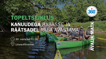 kanuuga rabasse ja räätsadel raba avastama