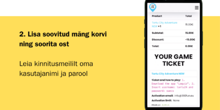 360fun mobiilimäng iseseisvaks seiklemiseks