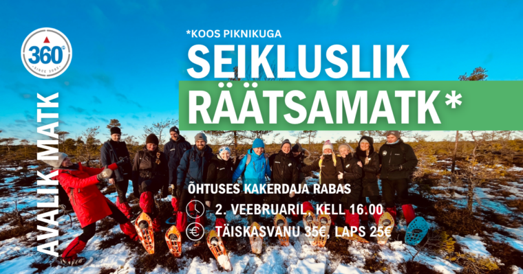 Avalik räätsamatk Kakerdaja rabas