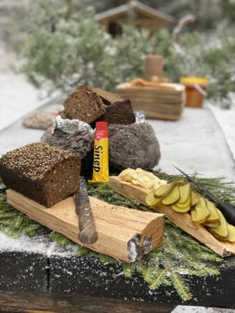 Toitlustus metsas pärast matka