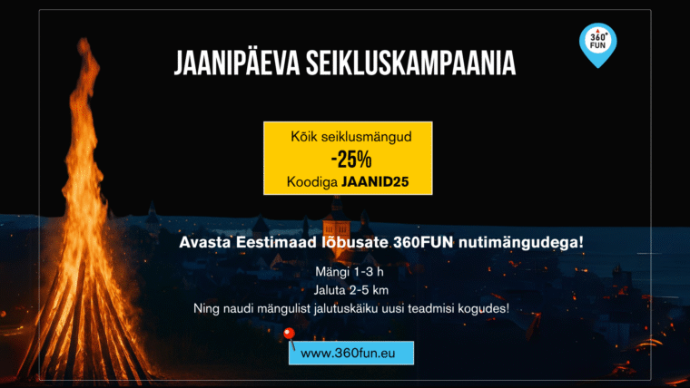 360FUN jaanipäeva seiklusmäng