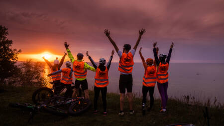 Meeskond fatbike matkal