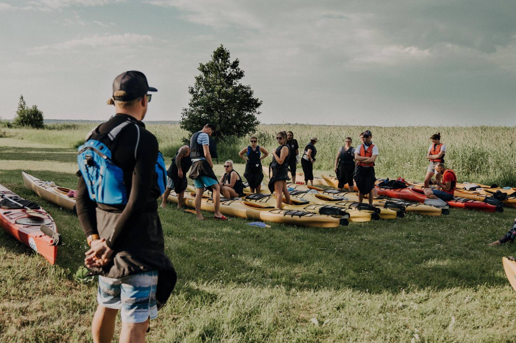 Kajakimatk meeskonnaga