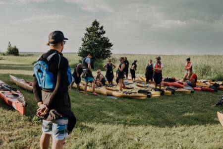 Kajakimatk meeskonnaga