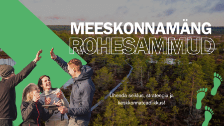 360 KRAADI meeskonnamäng rohesammud